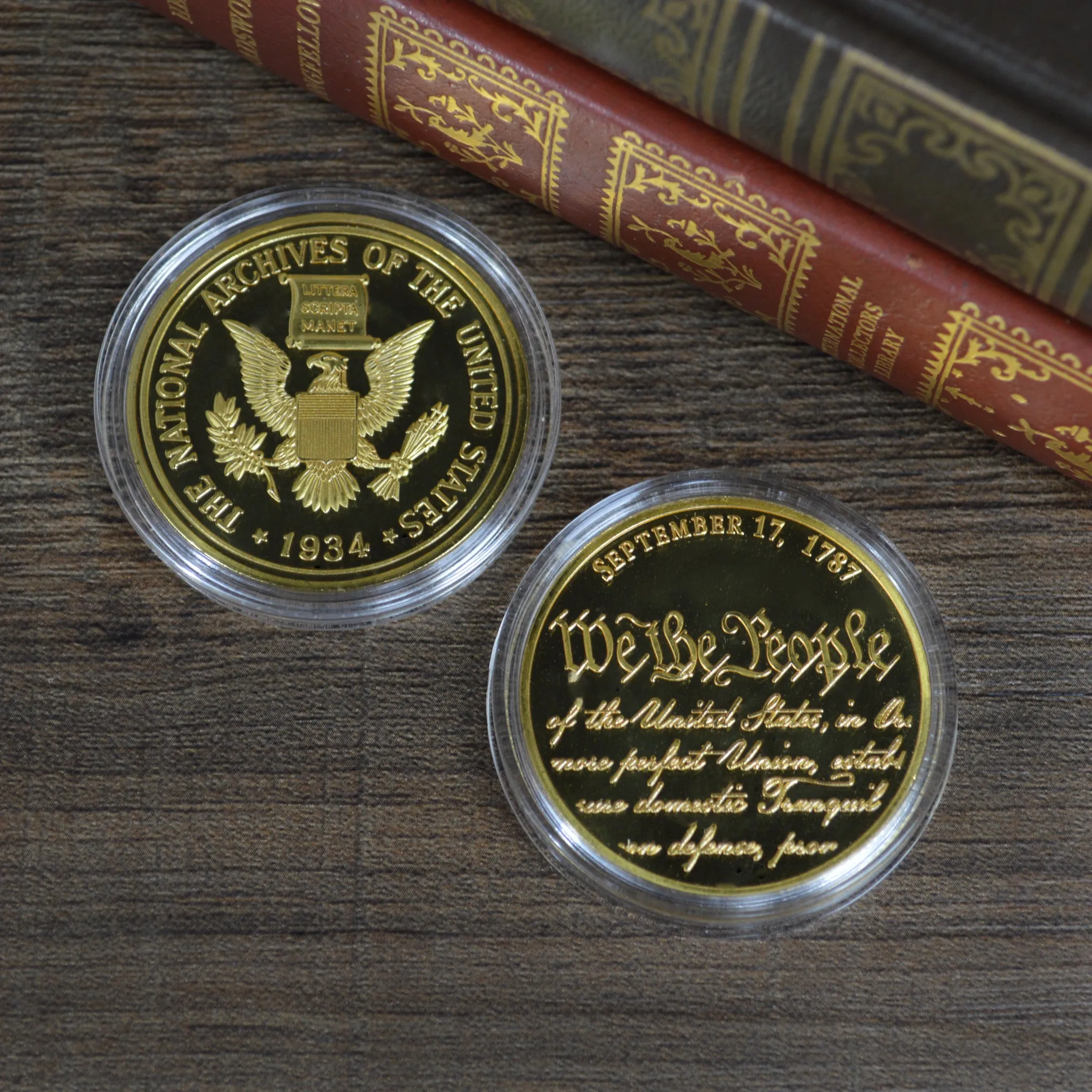 Declaration and Constitution Coin Set