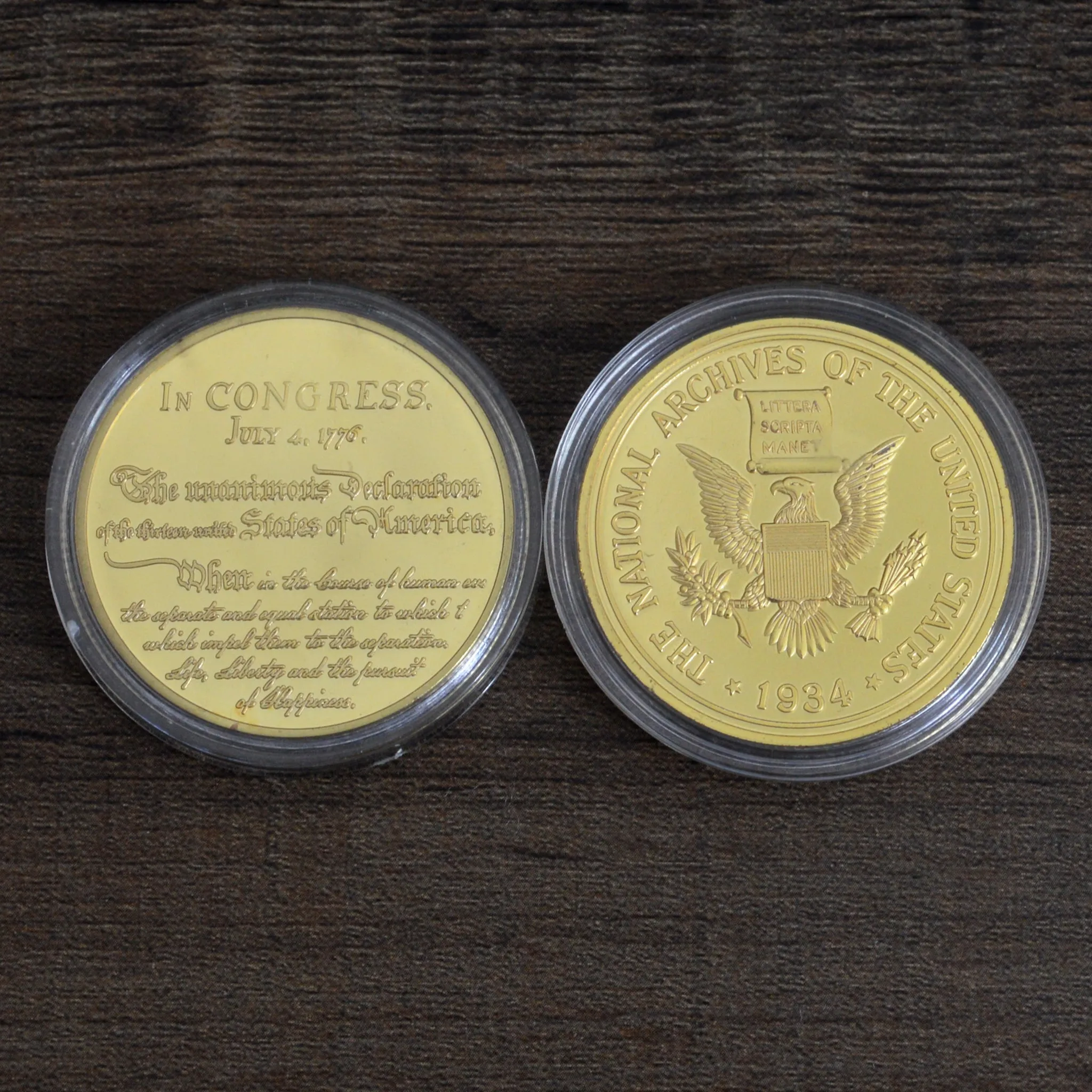 Declaration and Constitution Coin Set