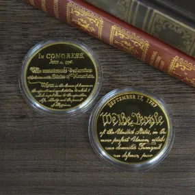 Declaration and Constitution Coin Set