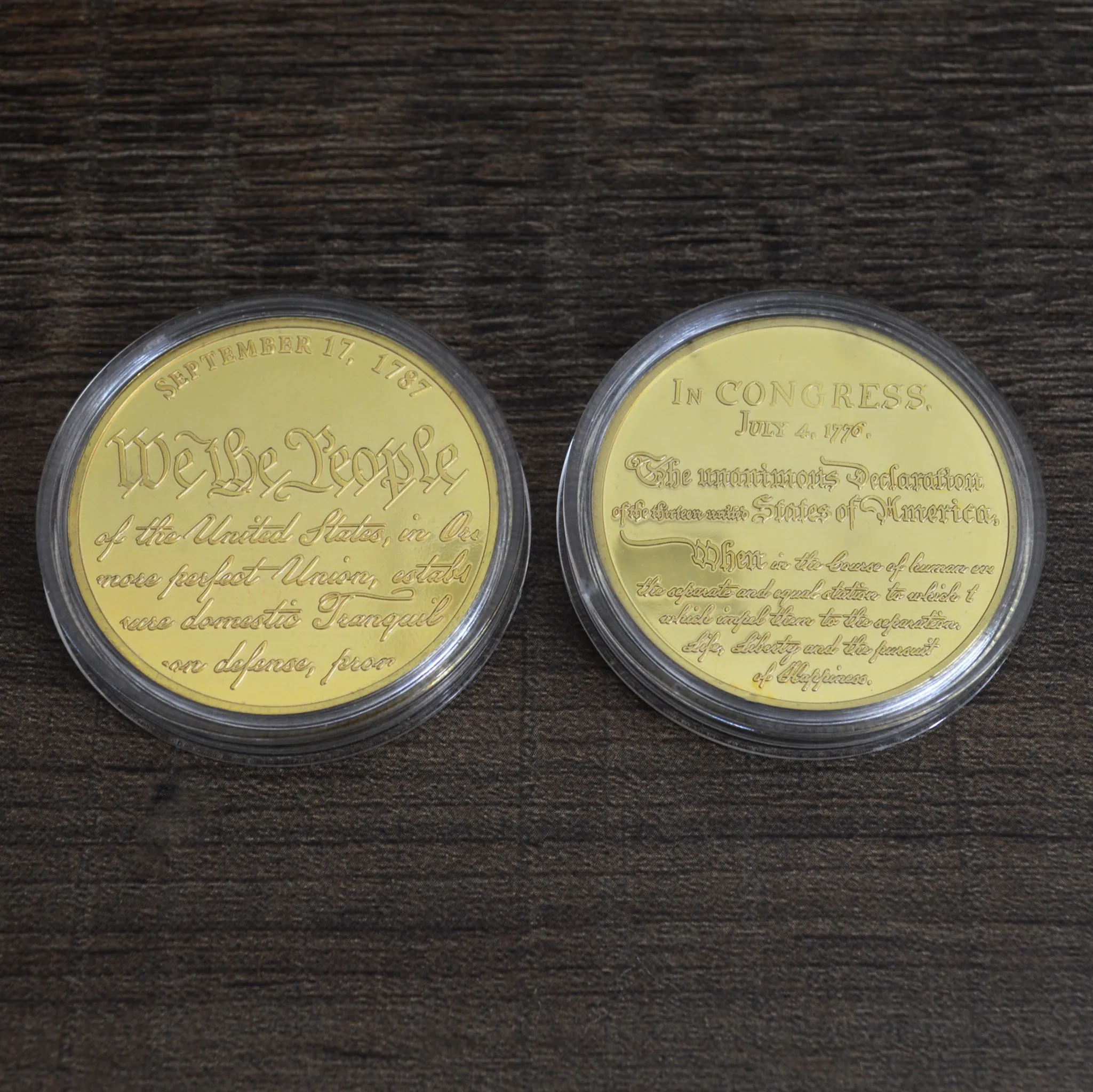 Declaration and Constitution Coin Set