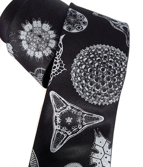 Diatoms Silk Necktie
