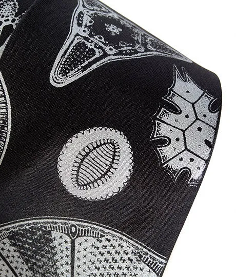 Diatoms Silk Necktie