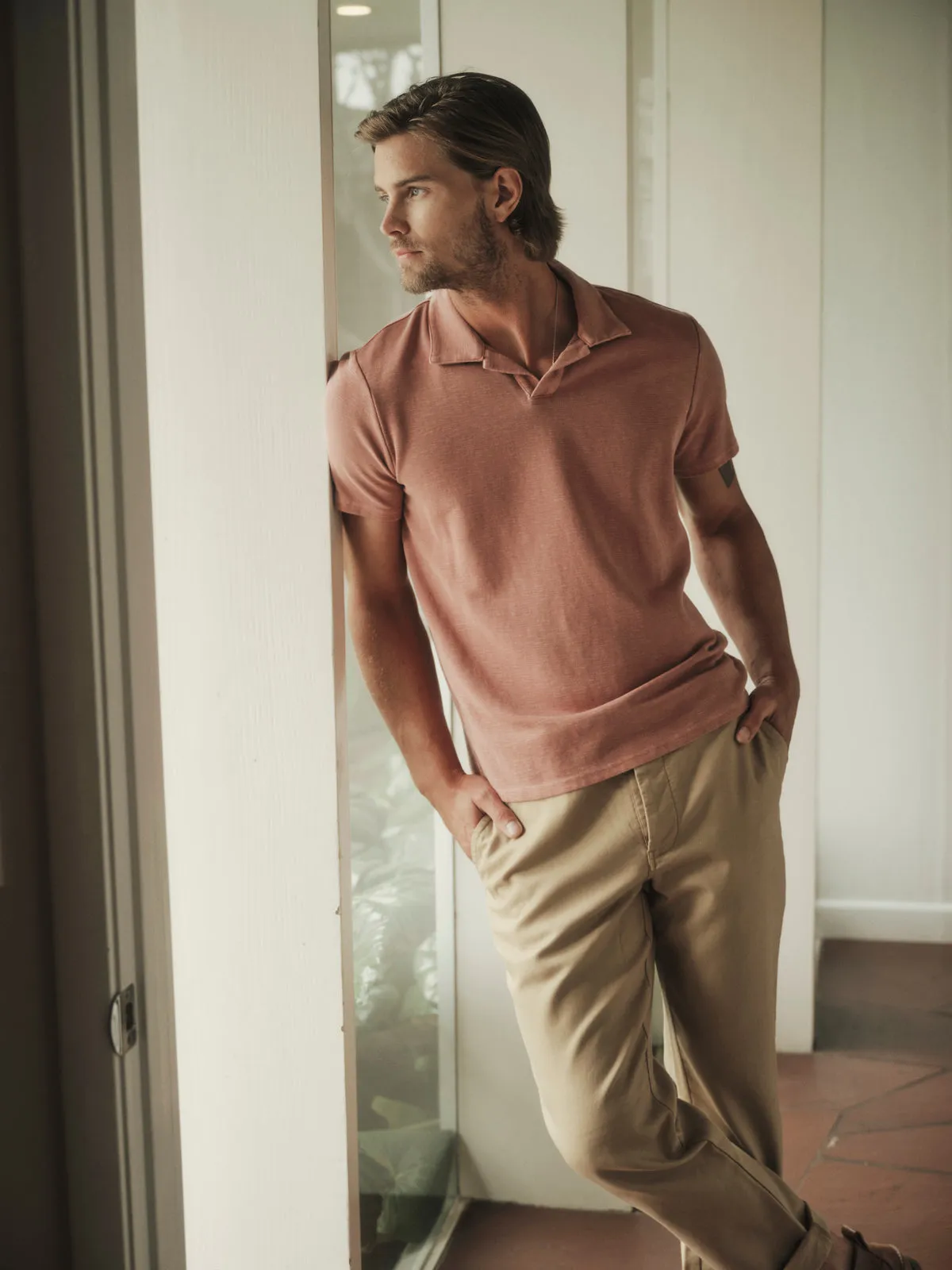 DILAN COTTON BLEND POLO