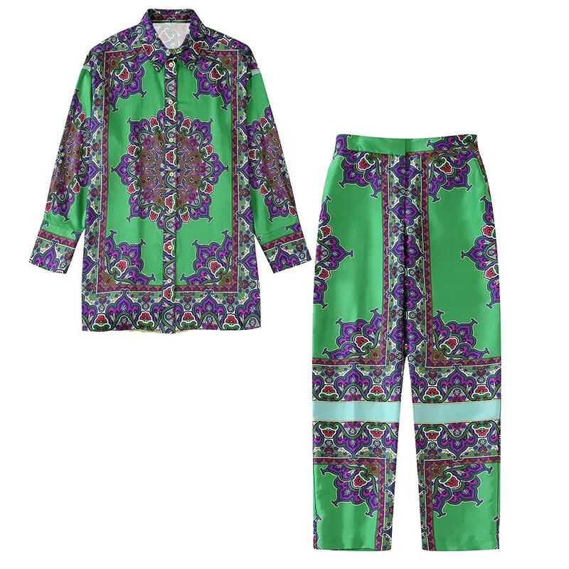 Dorothy Abstract Printed Coord Set