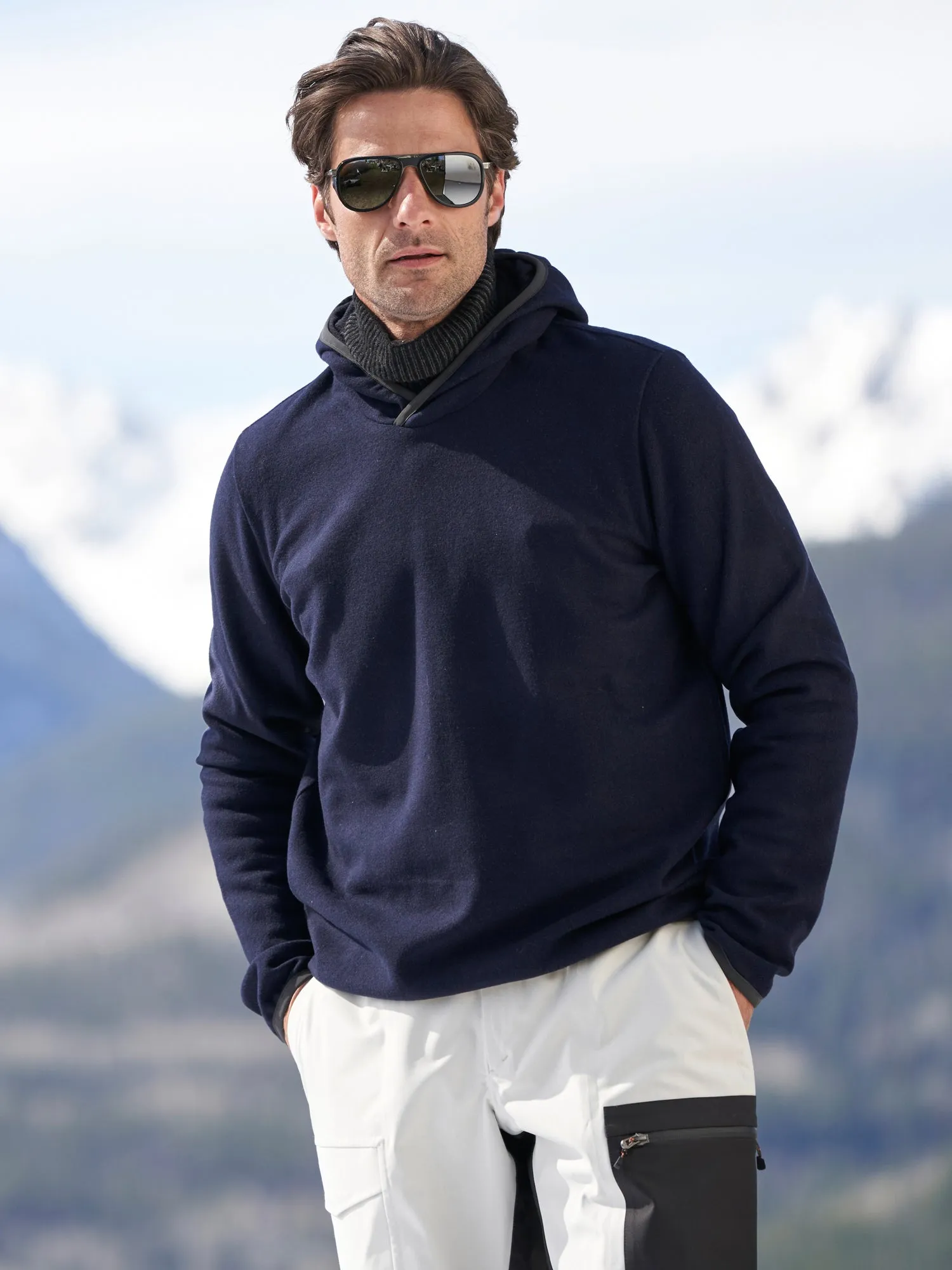 Drone Hooded Midlayer Jacket