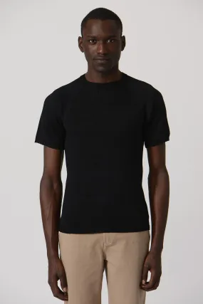 Earlymade Raglan Knit Shirt - Black