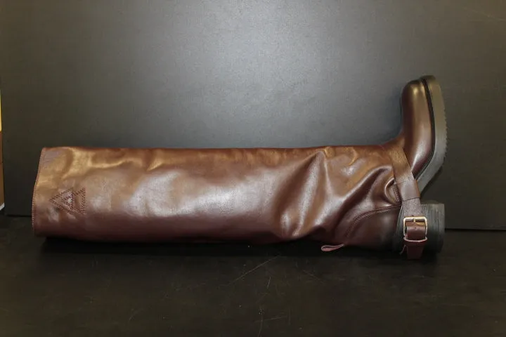 ELENA IACHI HOODED BIKER BORDO