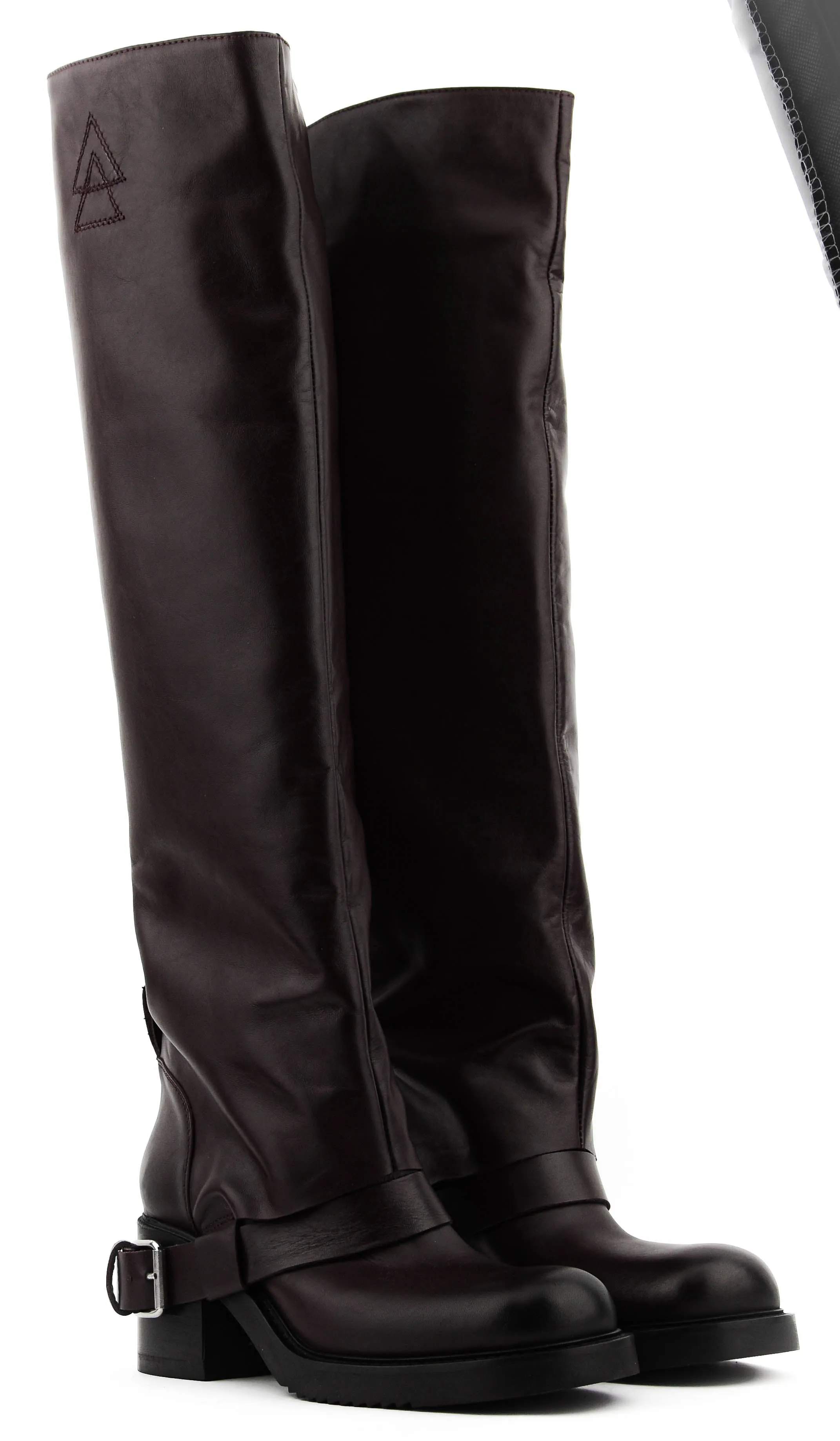 ELENA IACHI HOODED BIKER BORDO