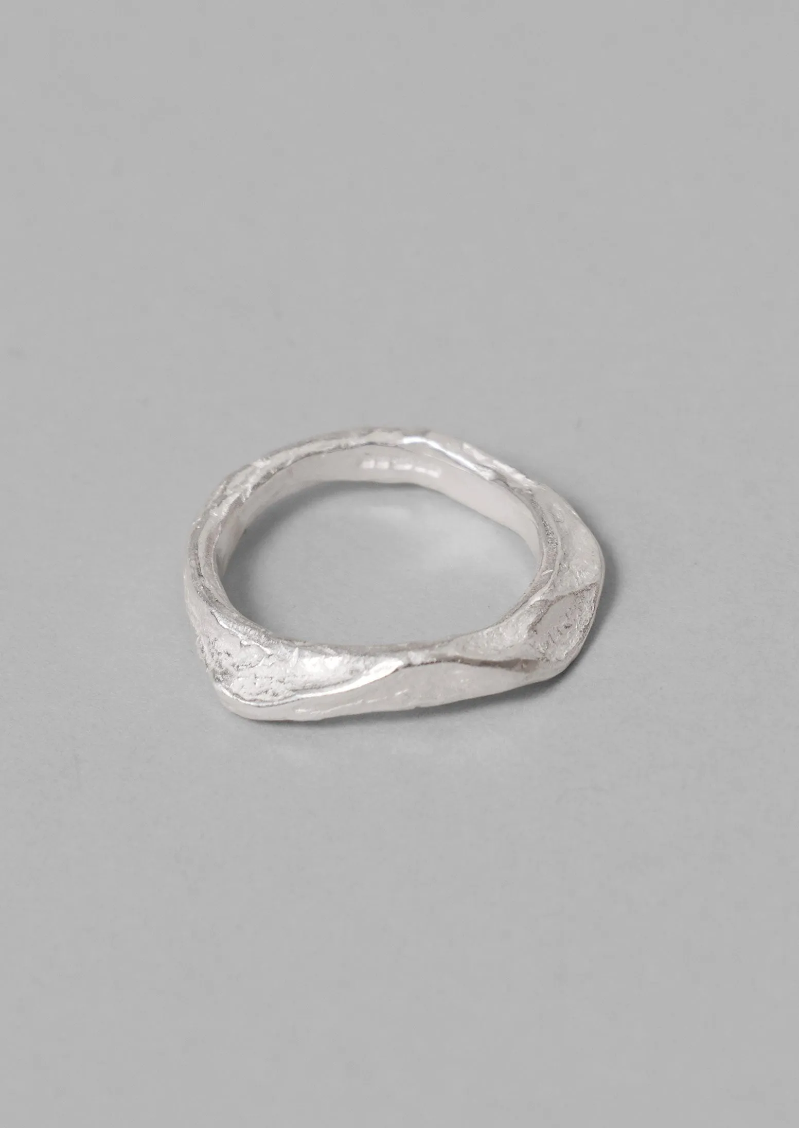 Emily Nixon Silver Band Ring | Silver