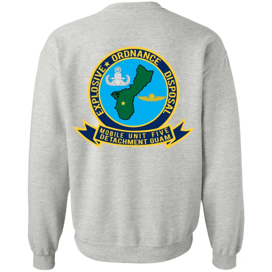 Optimized Title: EODMU 5 Guam Crewneck Pullover Sweatshirt