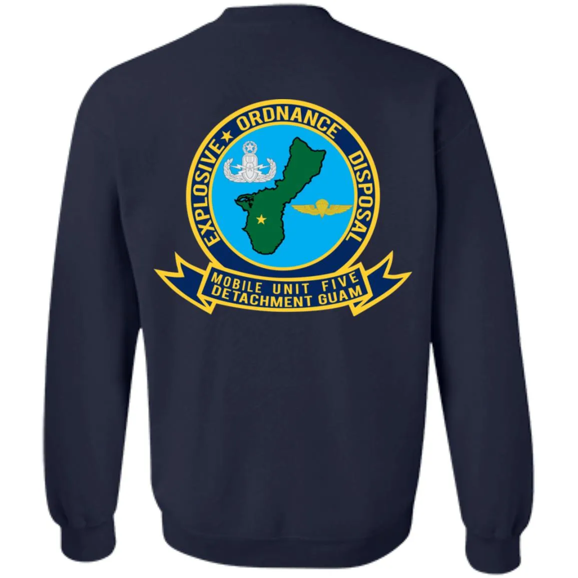 Optimized Title: EODMU 5 Guam Crewneck Pullover Sweatshirt