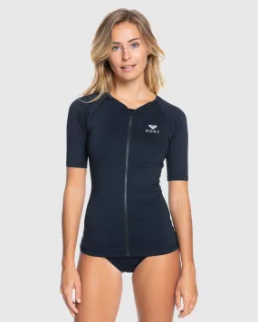 Essentials Ss Zipped Lycra