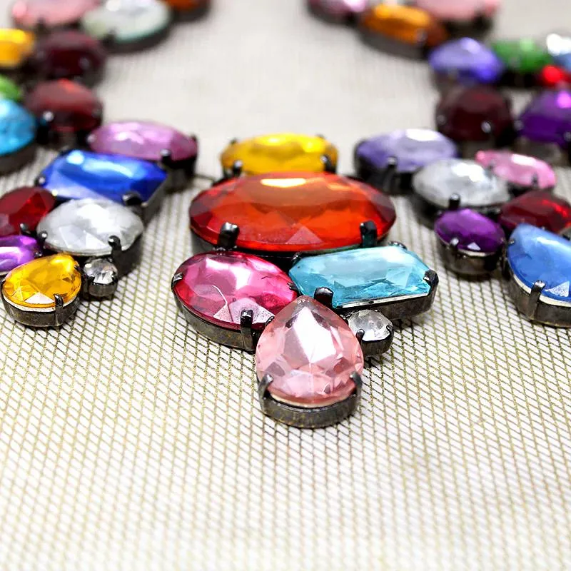 Fabulous Harlequin Bib Necklace by Kenneth Lane