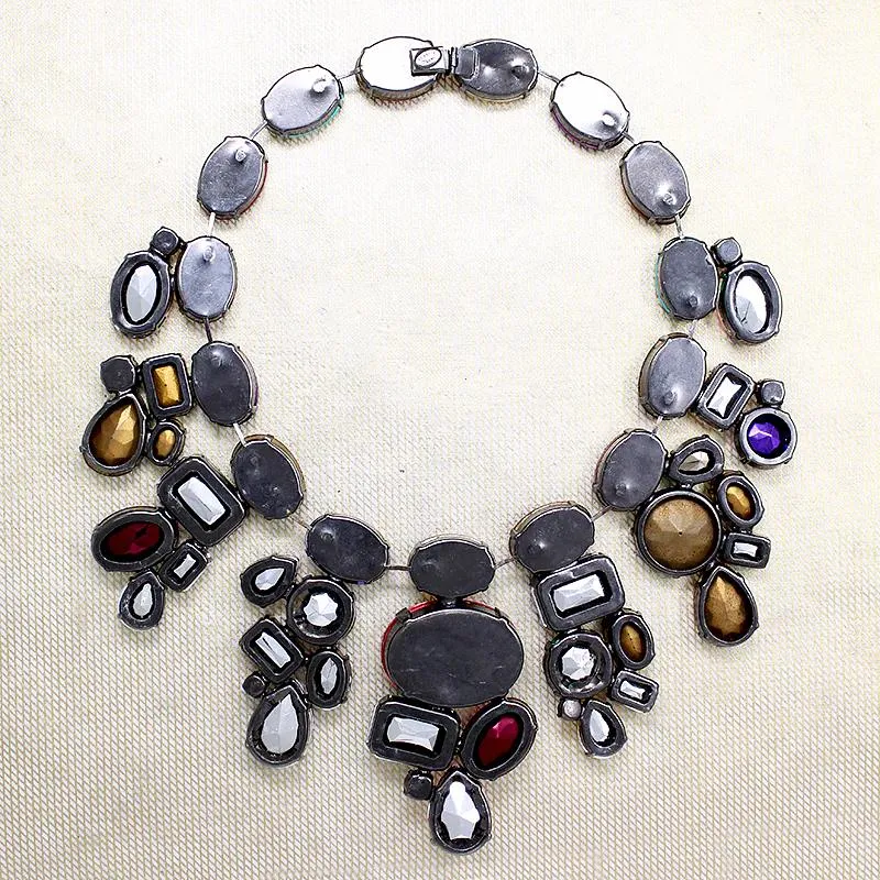 Fabulous Harlequin Bib Necklace by Kenneth Lane