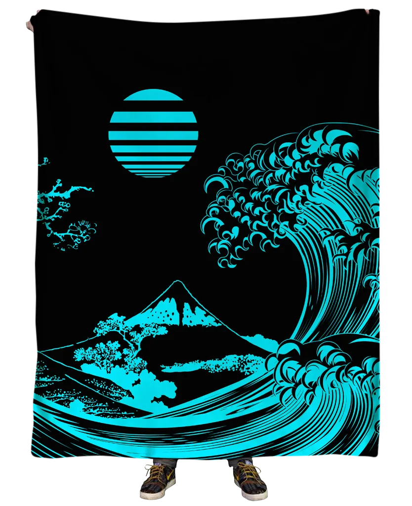 Fluorescent Wave Blanket