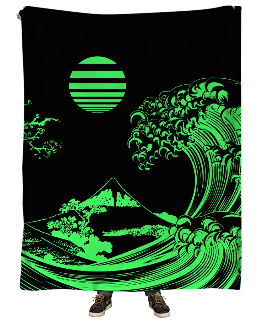 Fluorescent Wave Blanket