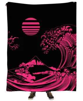 Fluorescent Wave Blanket