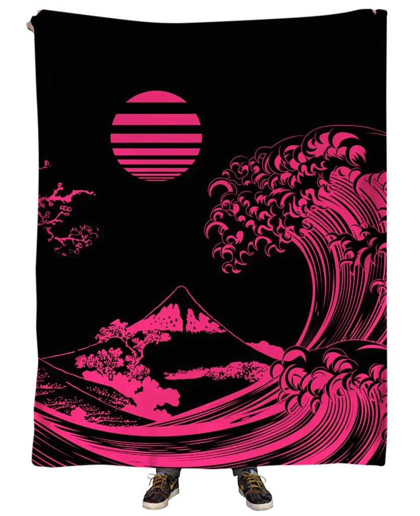 Fluorescent Wave Blanket