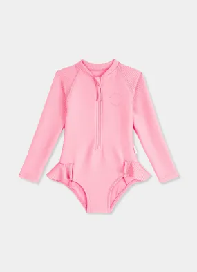 Girls Essentials Long Sleeve Paddles  - Blossom