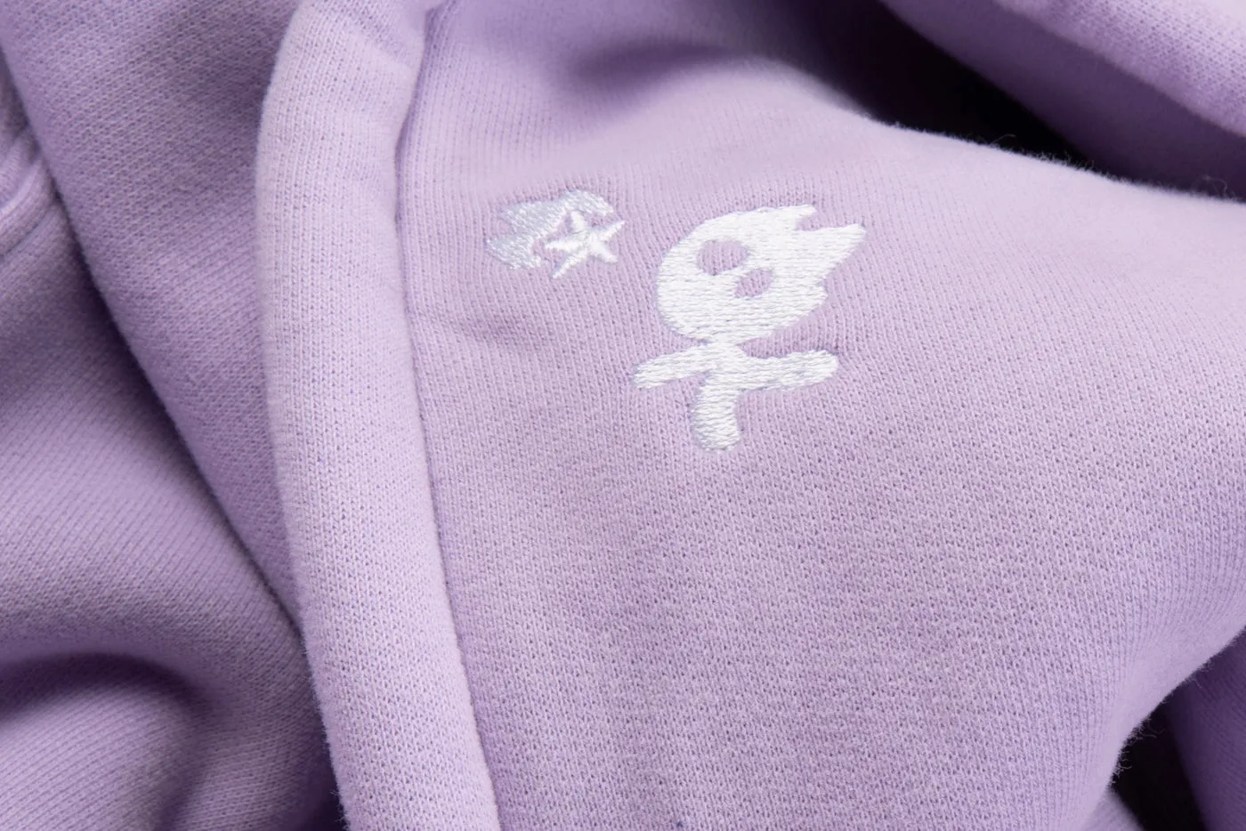 Goodbois Solar Zip Hoodie Lilac