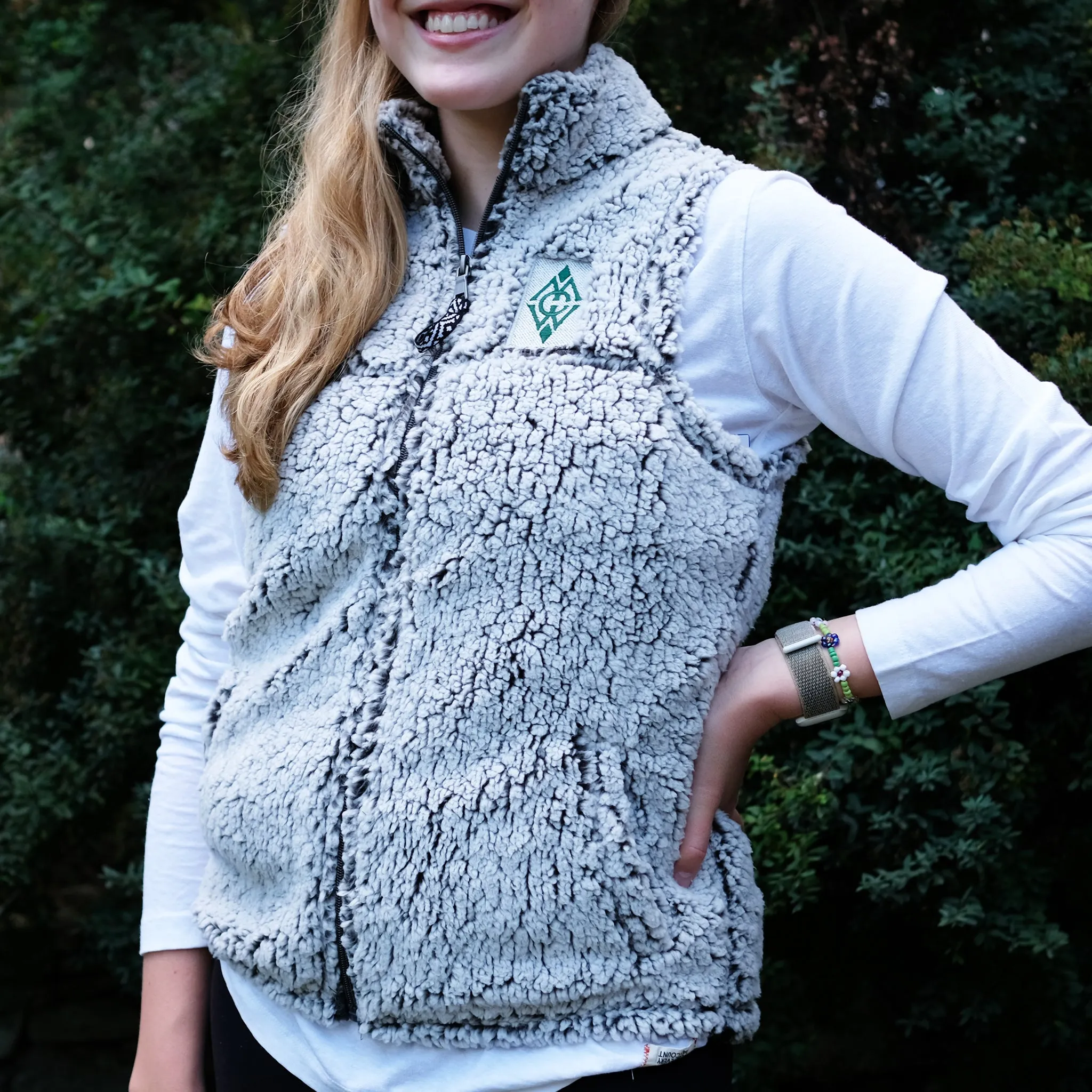 Grey Sherpa Vest
