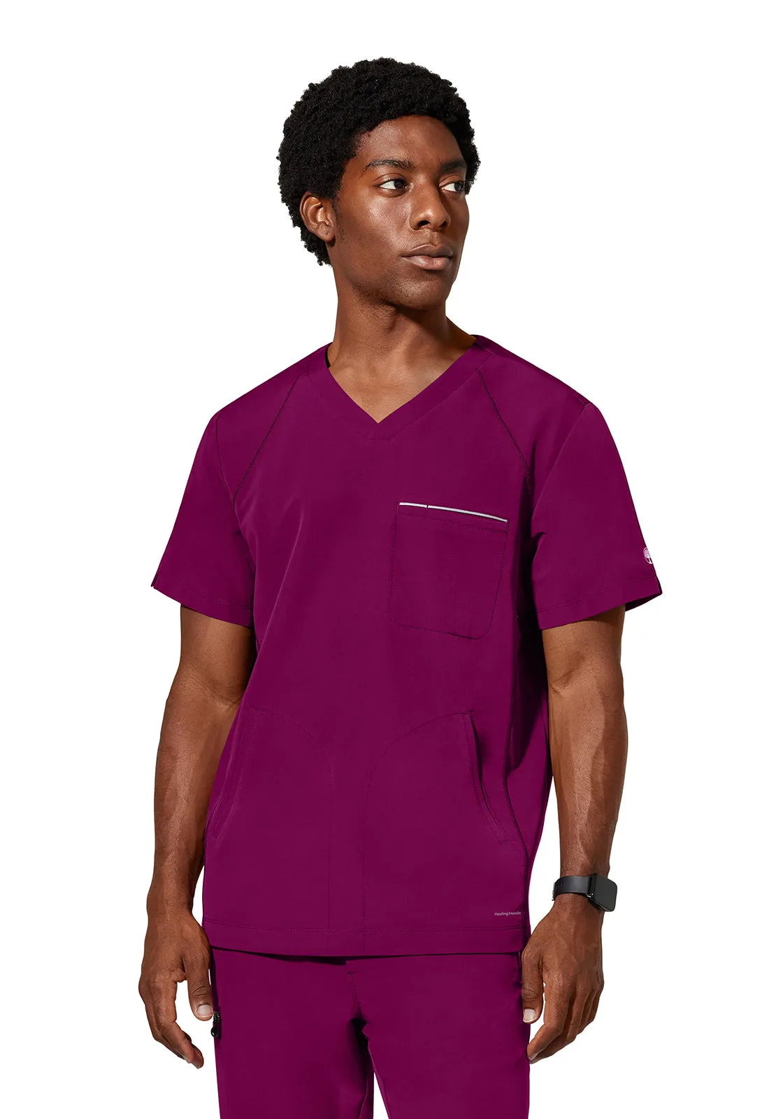 HH 360 - Men's Steven V-Neck Scrub Top