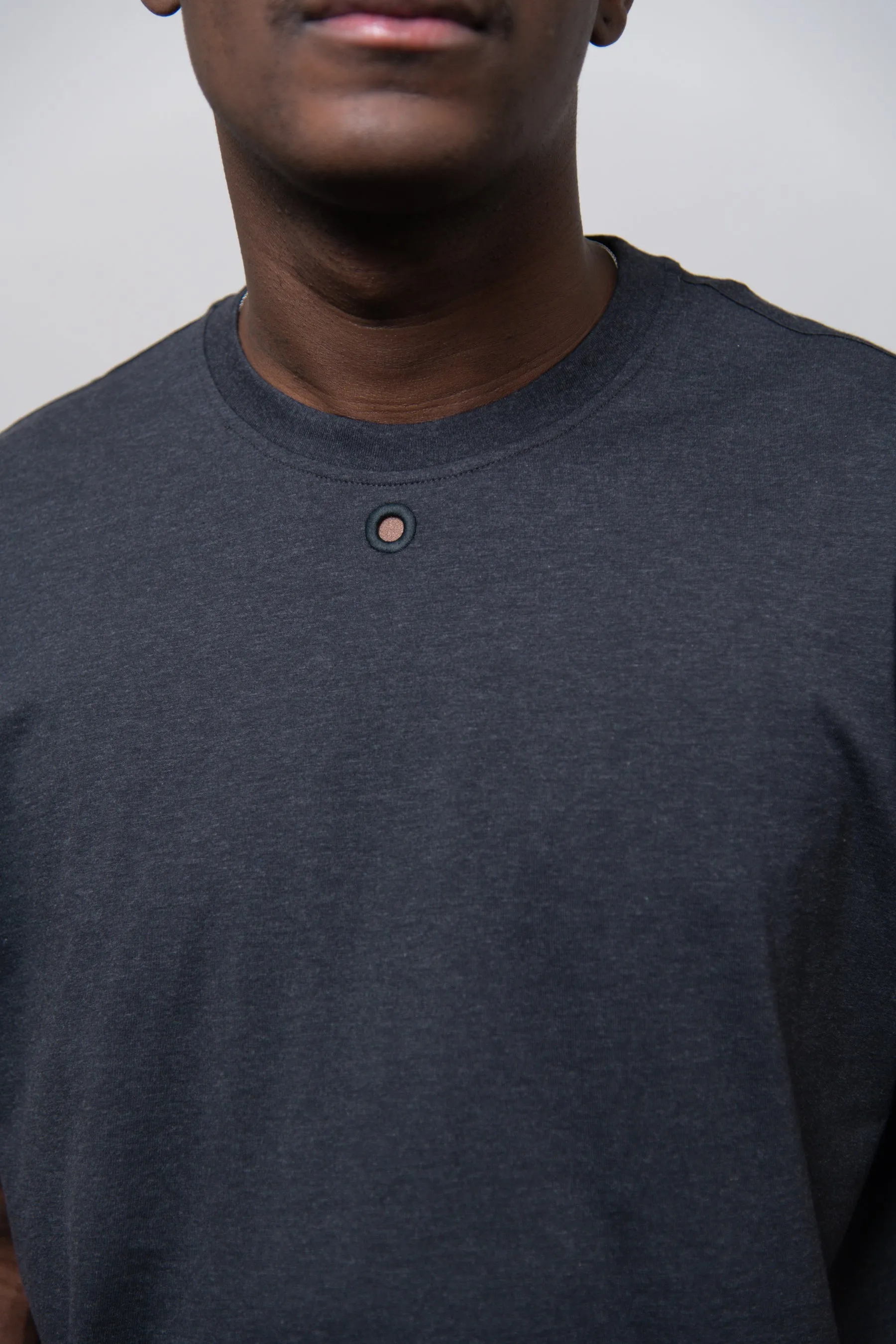 Hole Tee Dark Grey