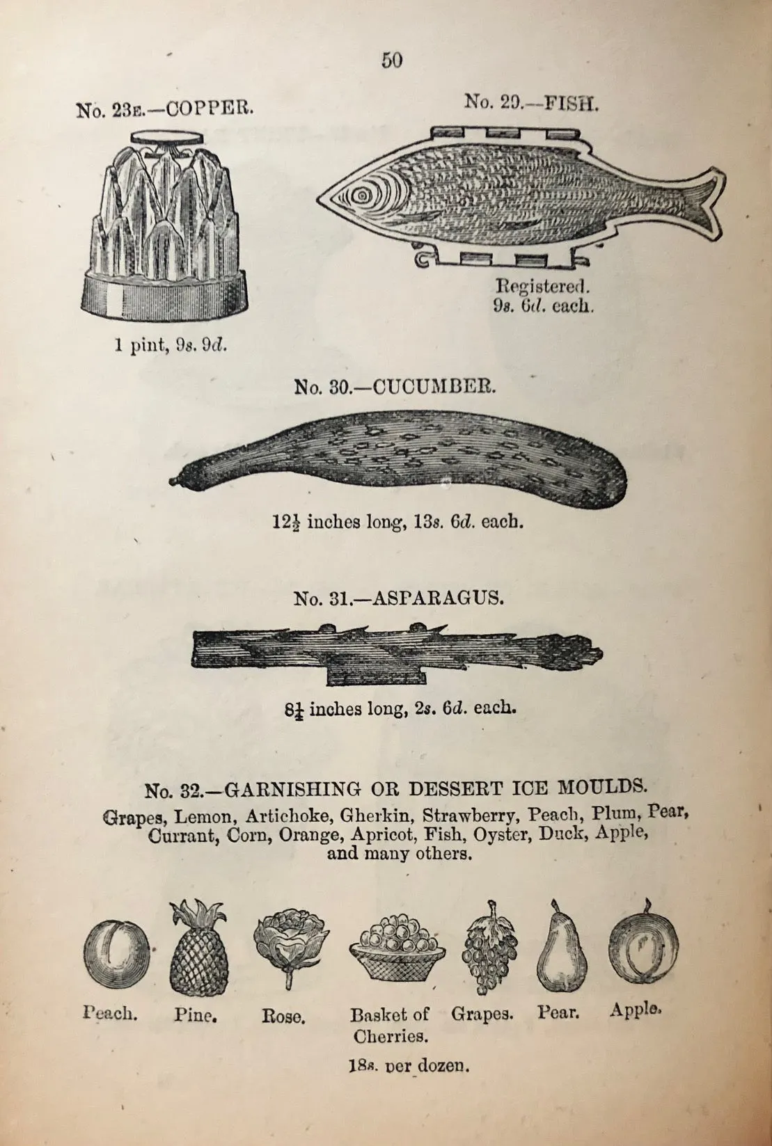 (Ice Cream) Mrs. A.B. Marshall. The Book of Ices, including Cream and Water Ices, Sorbets, Mousses, Iced Souffles, and Various Iced Dishes.