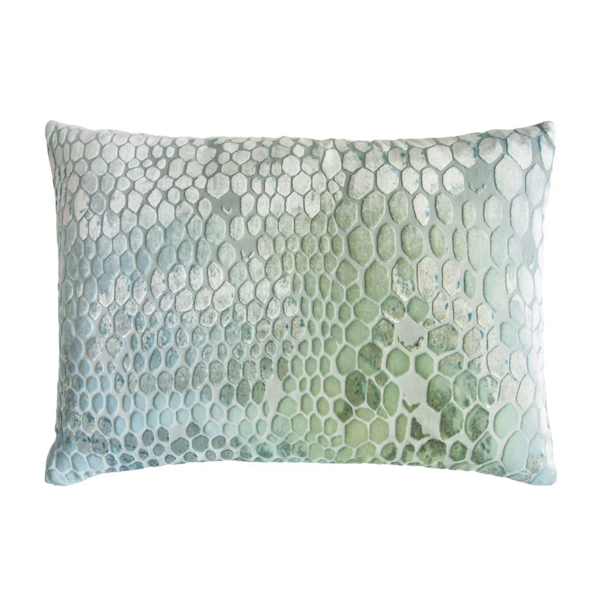 Ice Snakeskin Velvet Pillows by Kevin O'Brien Studio