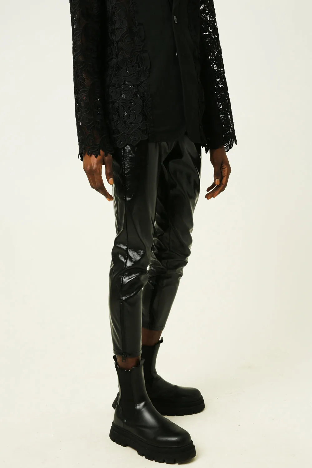 Jacket with lace