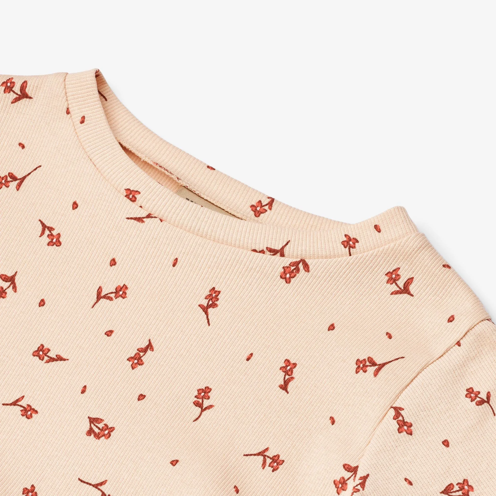 Jersey Dress Anna - rose water flowers