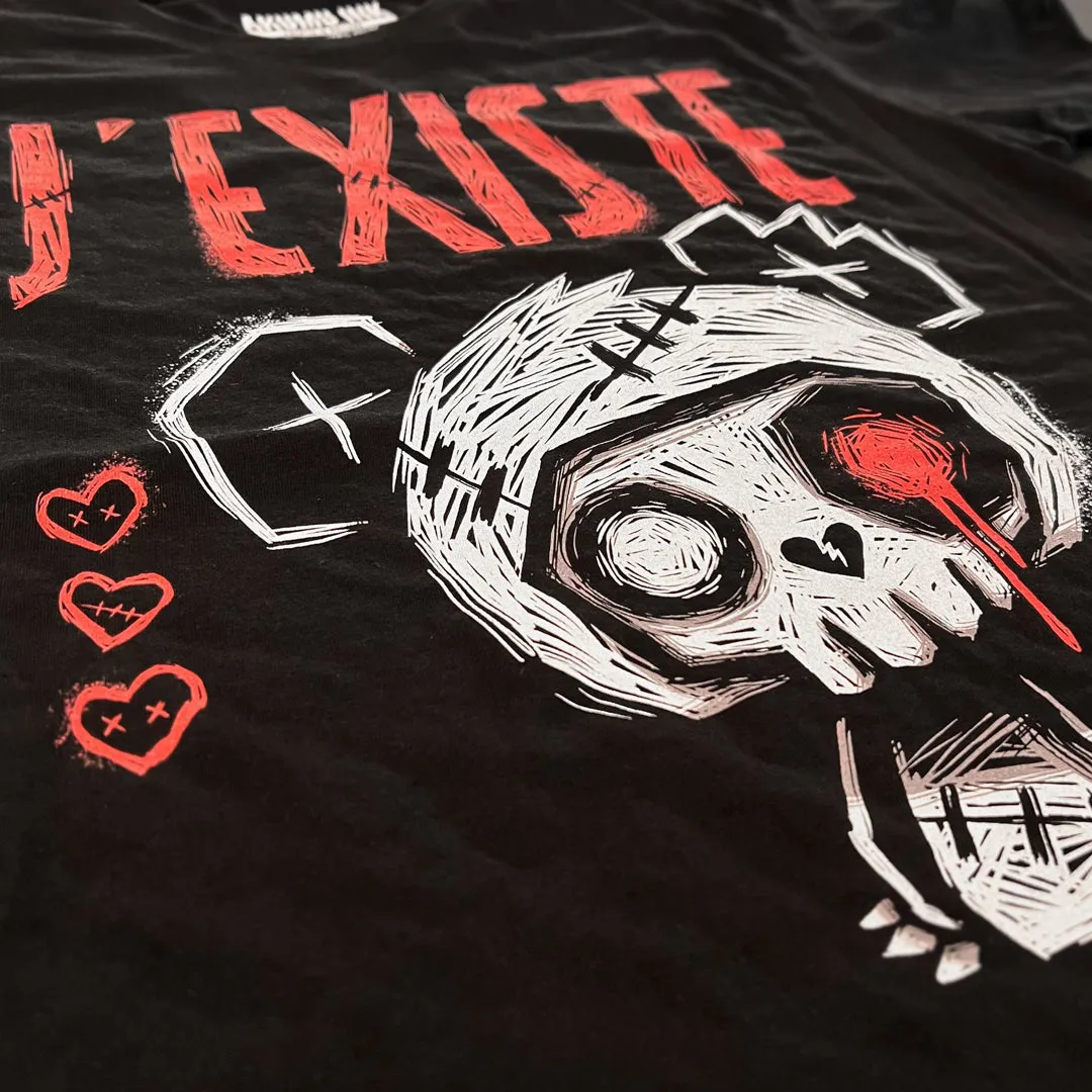 I Exist Mens T-Shirt with Graphic Print