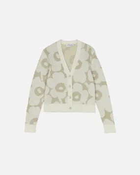 Kaide Pieni Unikko Cotton Linen Knitted Cardigan 54cm