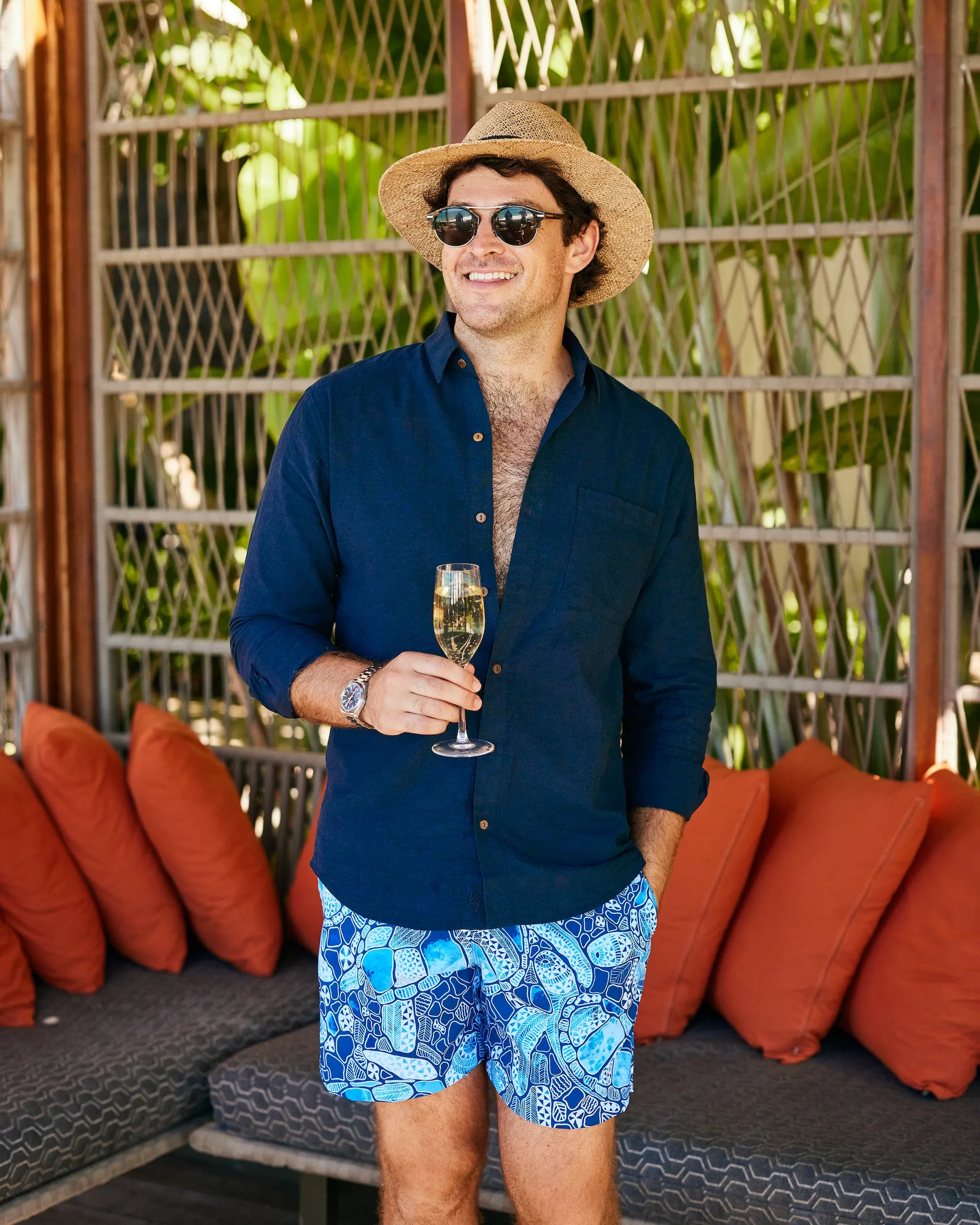 Kenny Flowers x Mauna Kea – The Hawaii Honu - Swim Trunks
