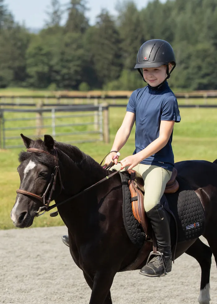 Kids Ice Fil® Lite Short Sleeve Riding Shirt