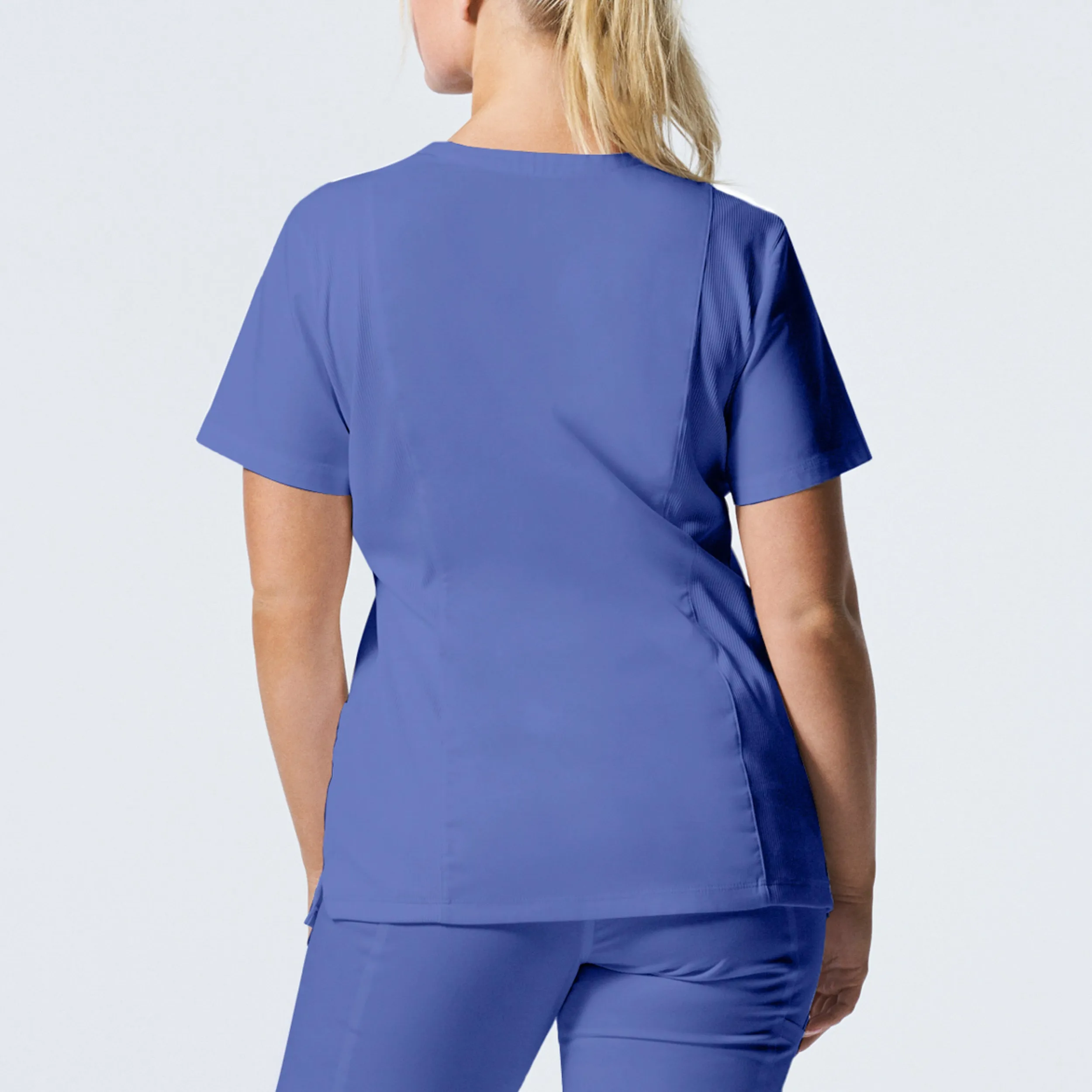 Landau ProFlex Womens 3-Pocket V-Neck Scrub Top