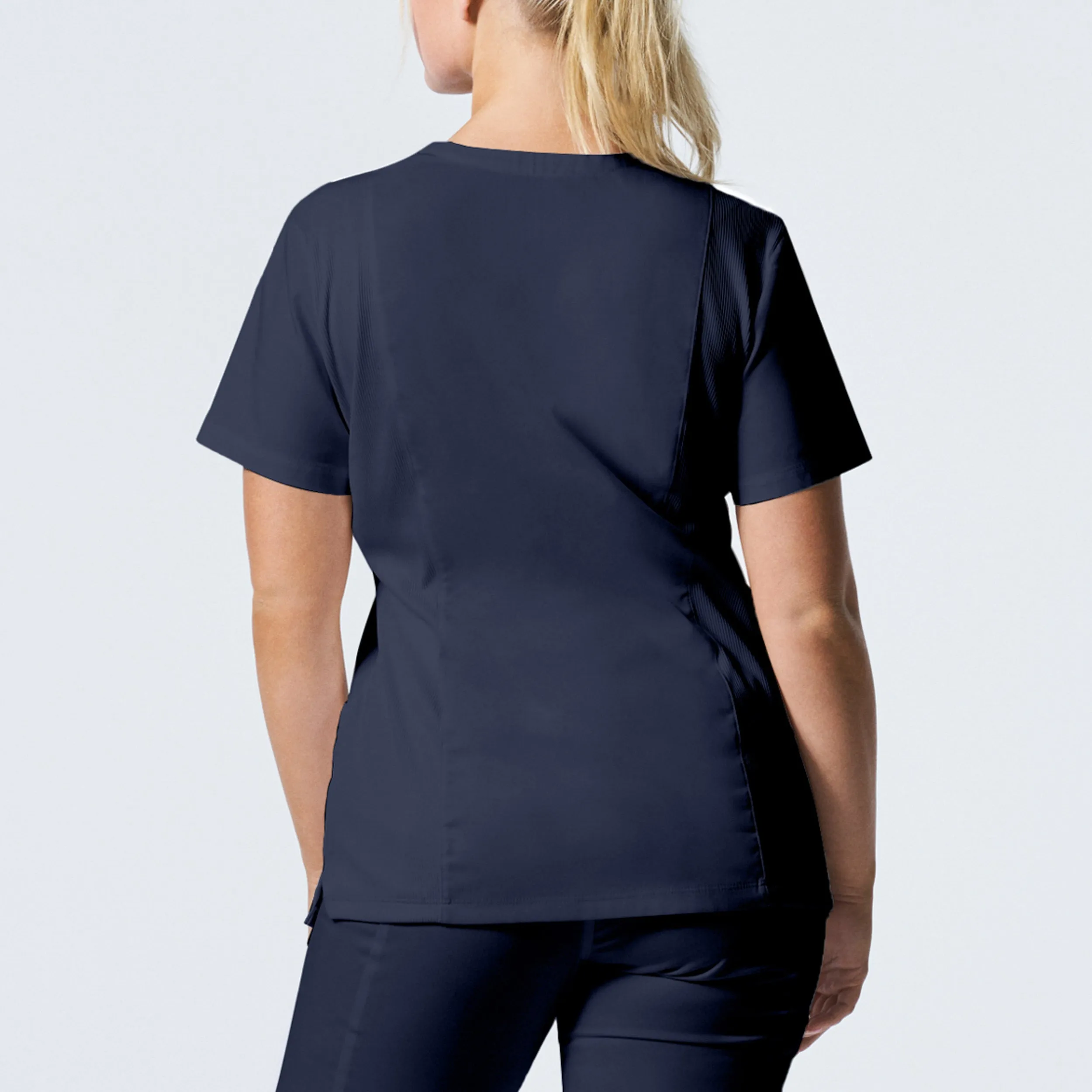 Landau ProFlex Womens 3-Pocket V-Neck Scrub Top