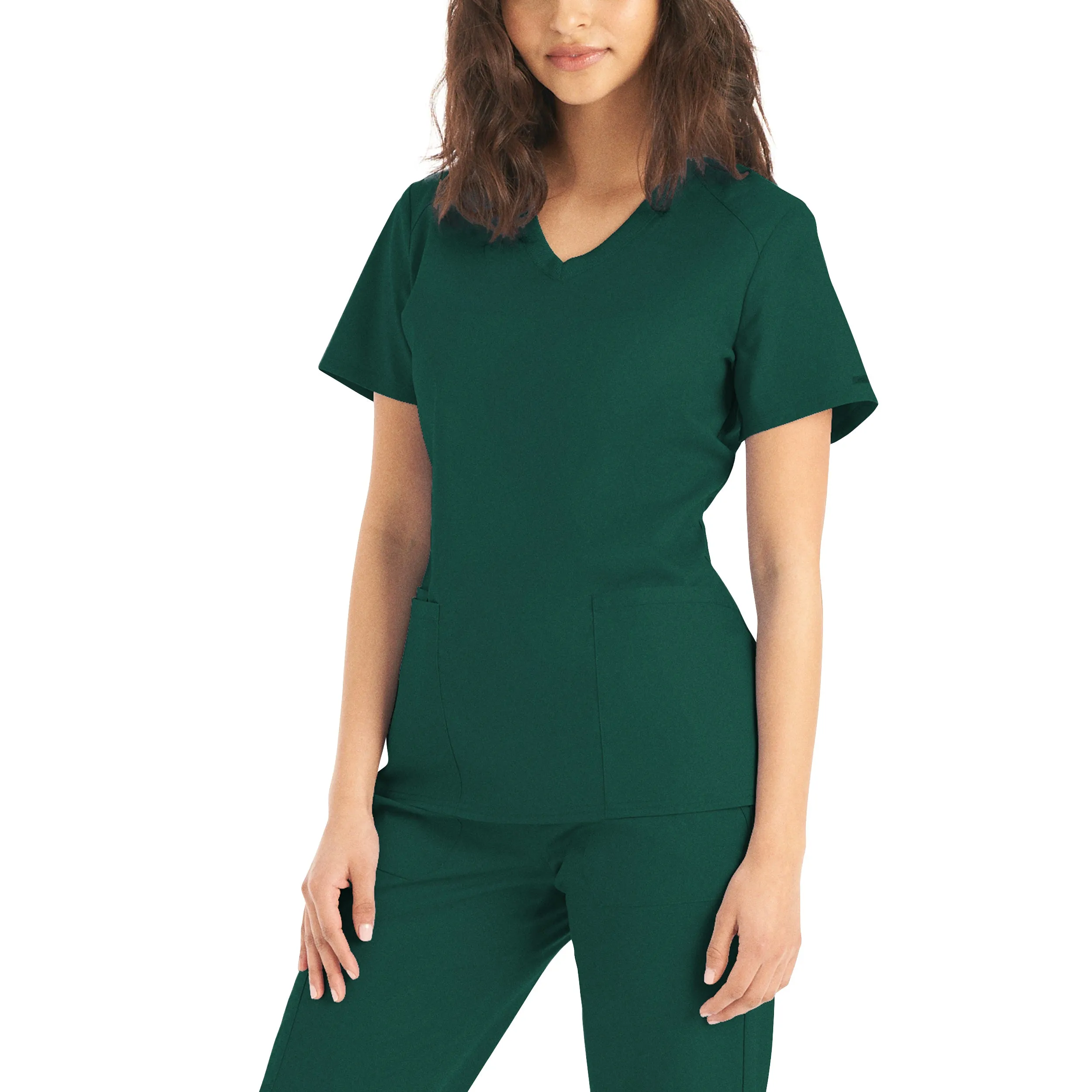 Landau ProFlex Womens 3-Pocket V-Neck Scrub Top