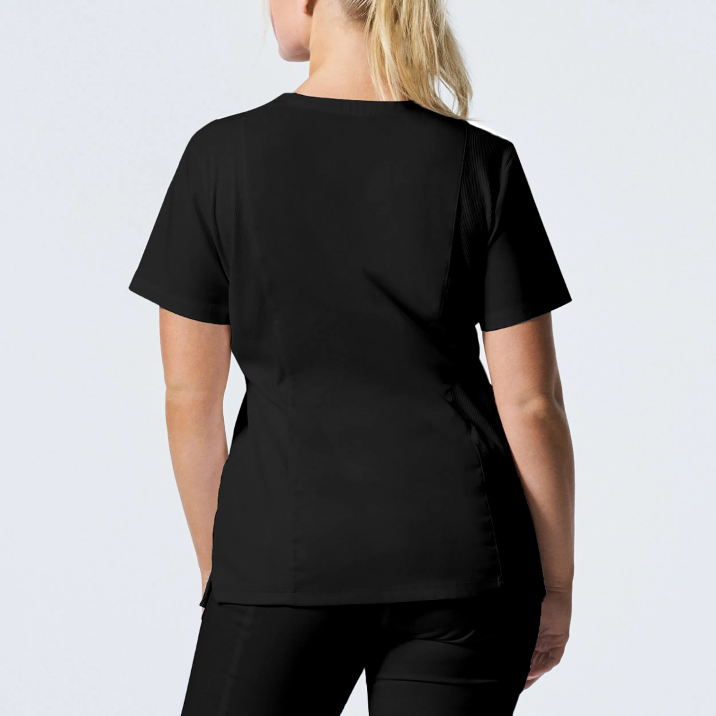Landau ProFlex Womens 3-Pocket V-Neck Scrub Top