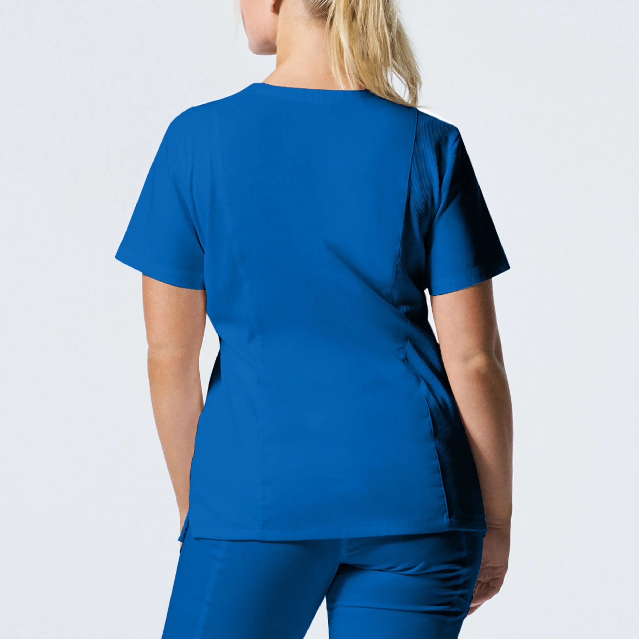 Landau ProFlex Womens 3-Pocket V-Neck Scrub Top