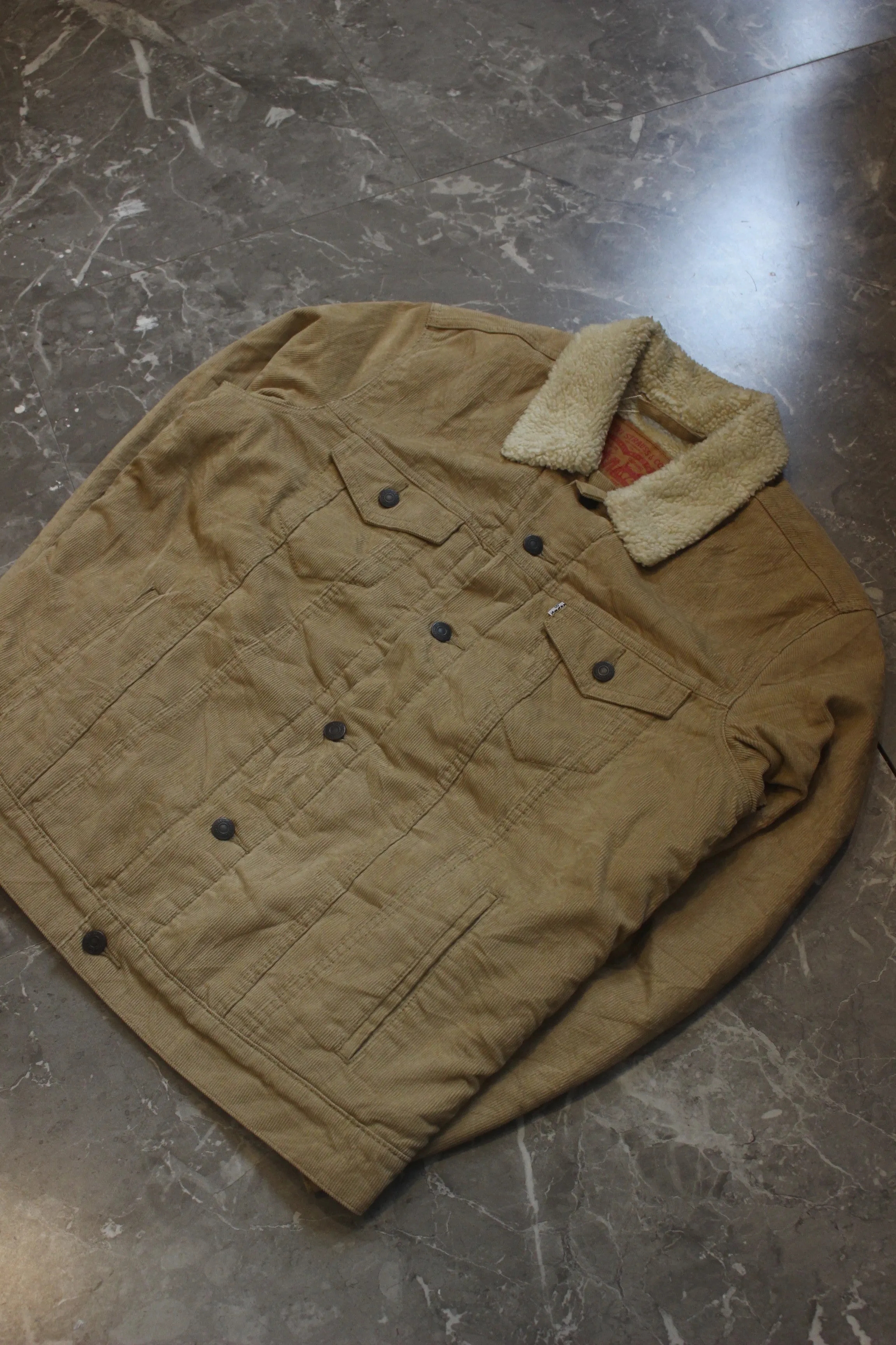 Levis Corduroy Sherpa Jacket