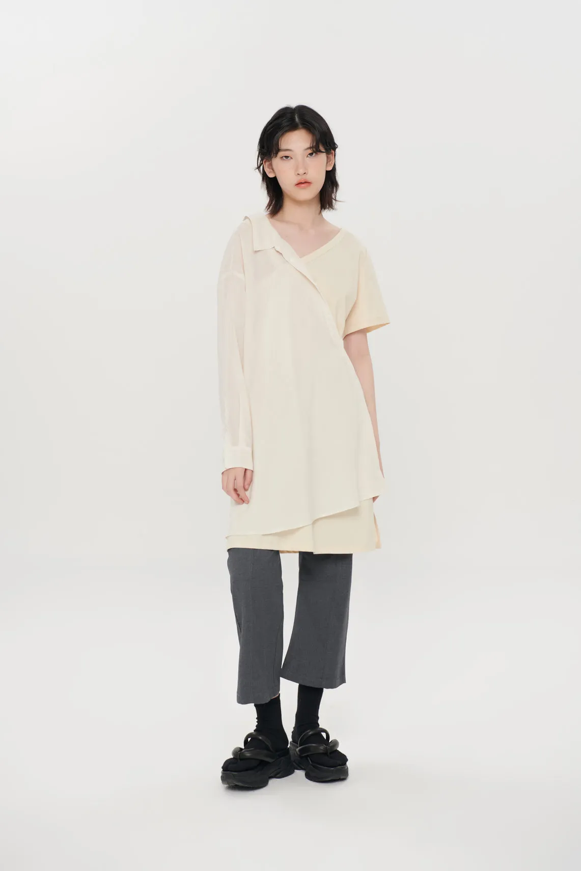 Long Run Bell Cut Pants