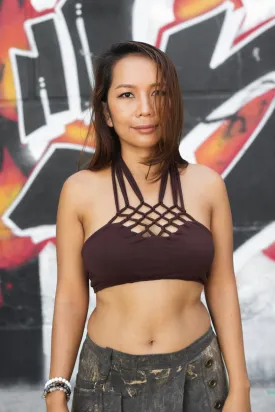 Macrame Top Pali Brown