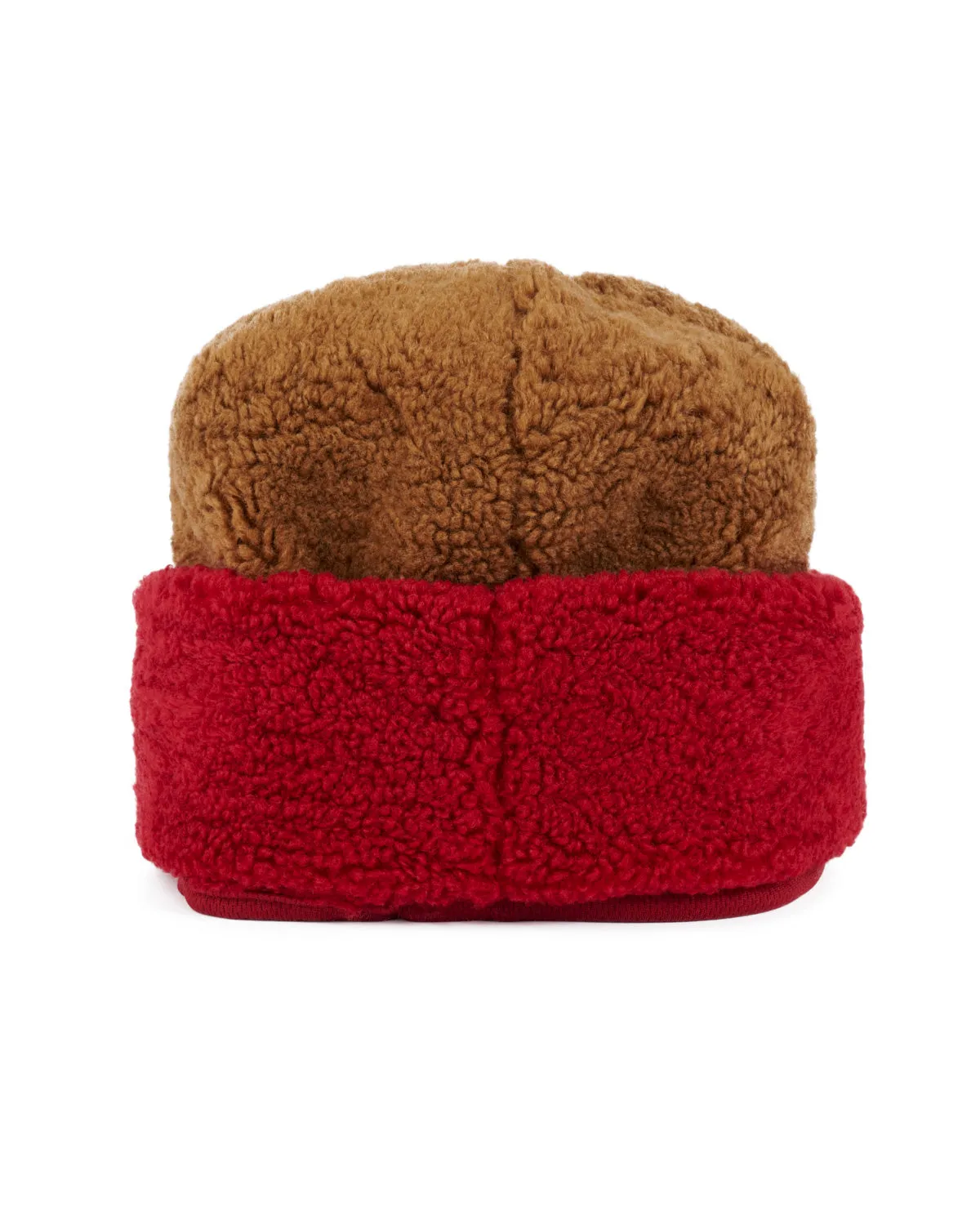 Marker Stamp Sherpa Beanie  - Brown Multi