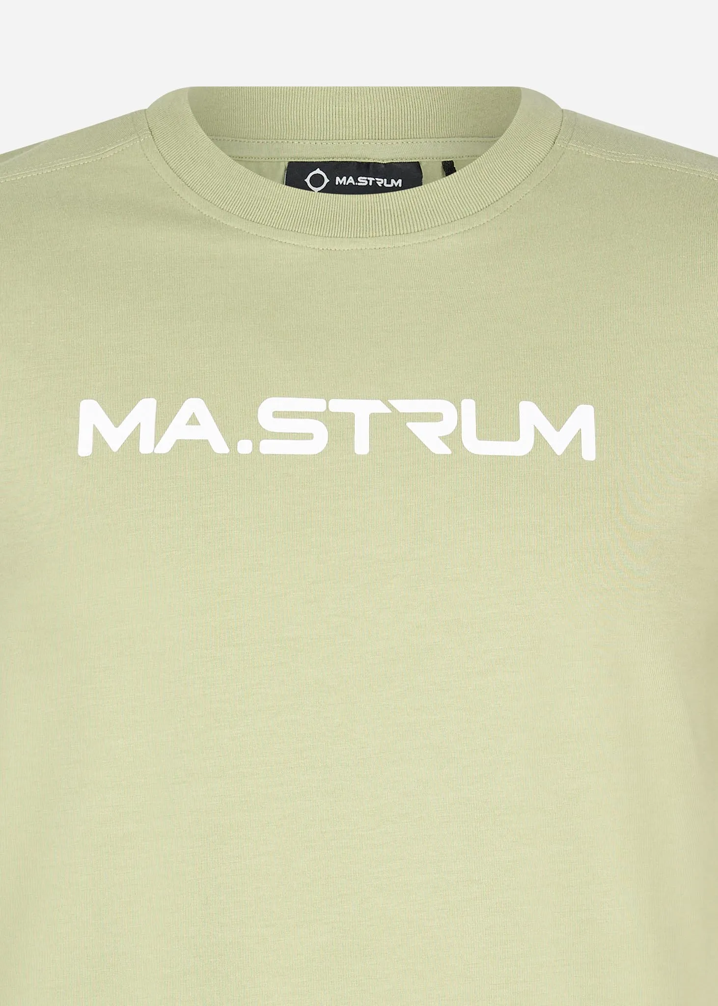 MA.Strum chest print tee - tea