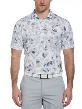Men's All Over Tye Dye Golf Print Polo Shirt