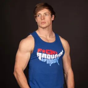 Men's F*ck Around and Find Out Tank - Royal