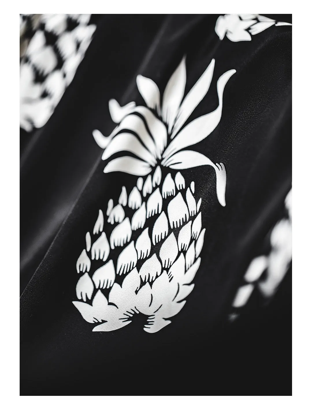 Men's Hawaiian Pineapple Short Sleeve Resort Shirt