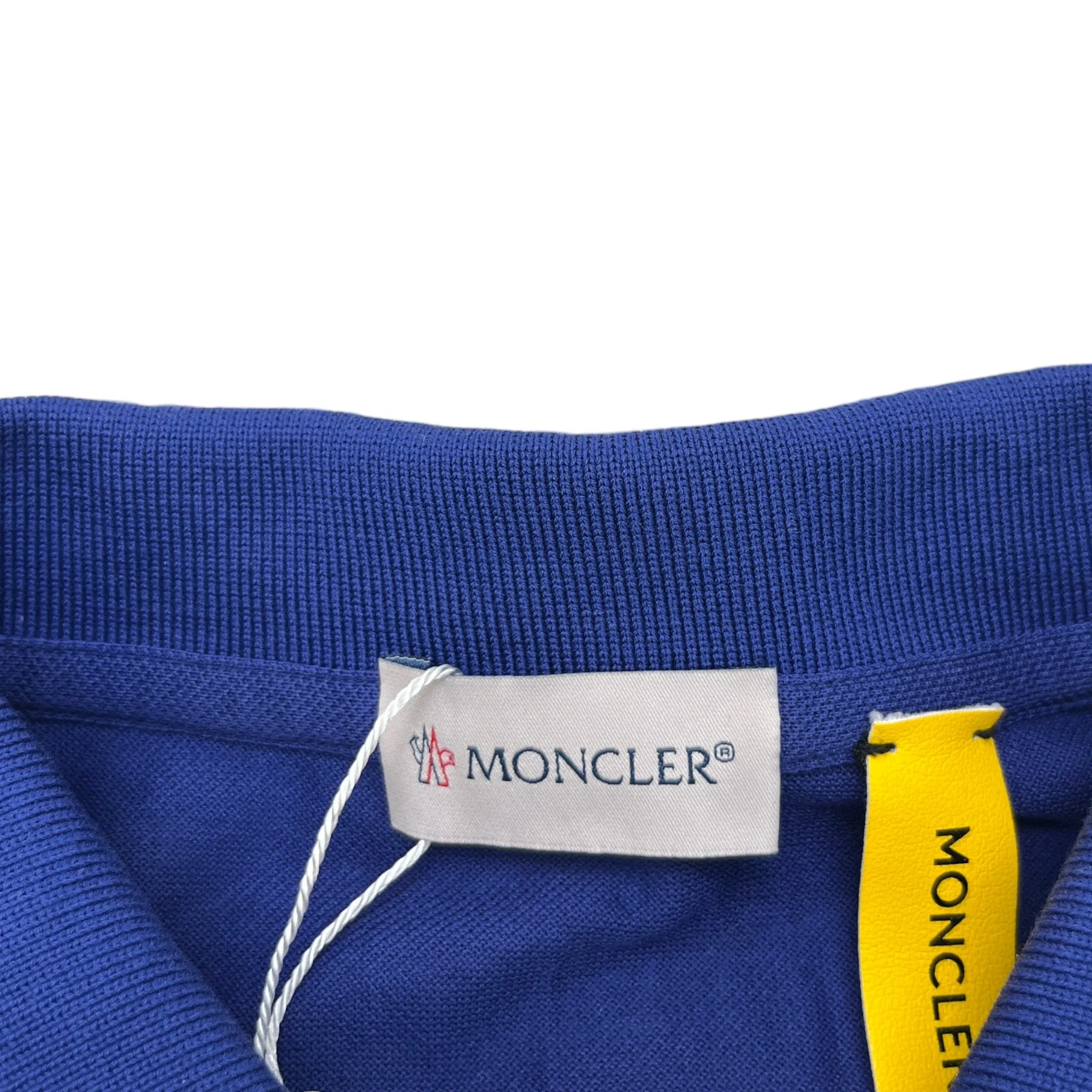 Men's Logo Polo Shirt Blue Size S