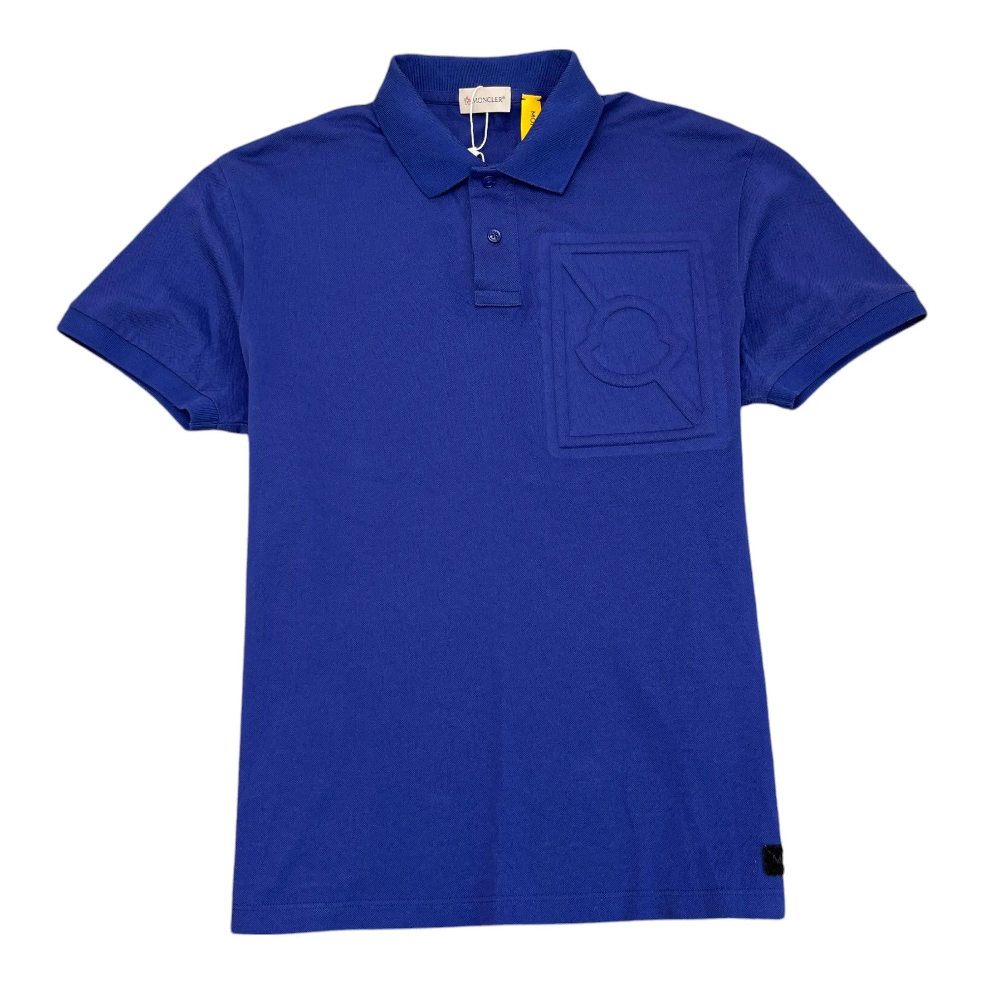 Men's Logo Polo Shirt Blue Size S